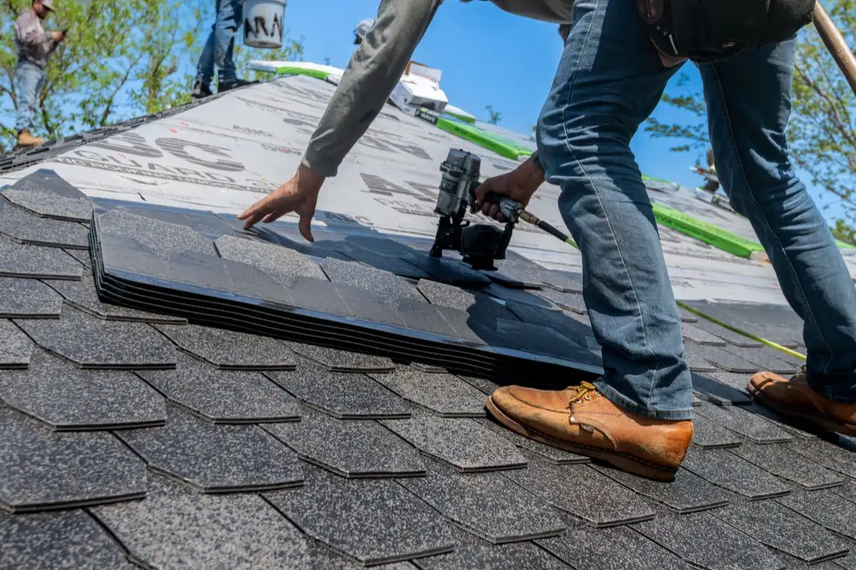 roofing project in Naperville, IL — 1